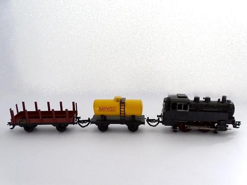 Bakeliet Spoor 0 Zeuke Bahnen Locomotieven T48 & T55 + Wagon, Antiek en Kunst, Antiek | Speelgoed, Ophalen of Verzenden