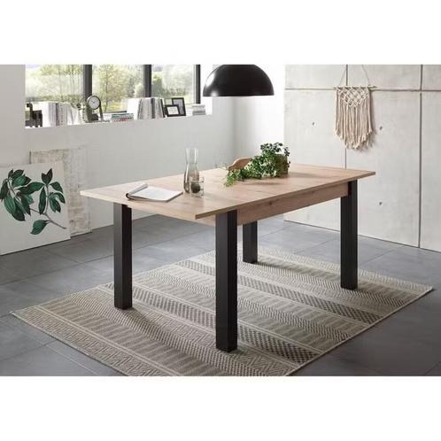 Extendable Dining Table (Artisan Oak), Huis en Inrichting, Tafels | Eettafels, Zo goed als nieuw, 50 tot 100 cm, 200 cm of meer