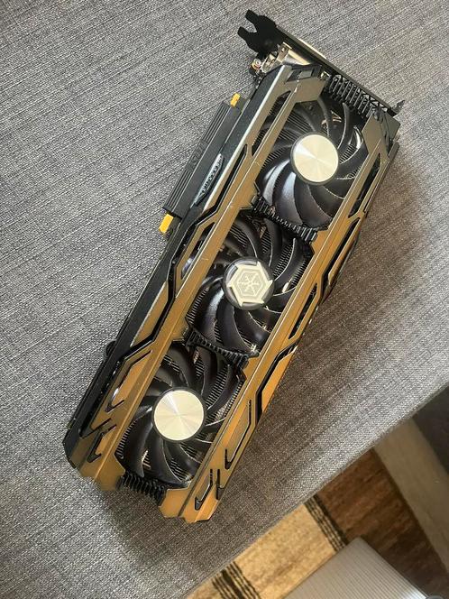 Inno3d Geforce GTX 1070 ti 8GB iChill X3, Computers en Software, Videokaarten, Zo goed als nieuw, Nvidia, PCI-Express 3.0, GDDR5