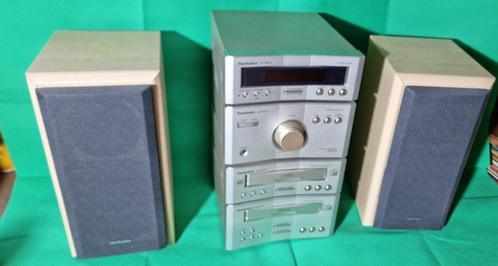 Techniks ST-HD310 Stereo set met Speakers, Audio, Tv en Foto, Stereo-sets, Zo goed als nieuw, Cassettedeck, Cd-speler, Tuner of Radio