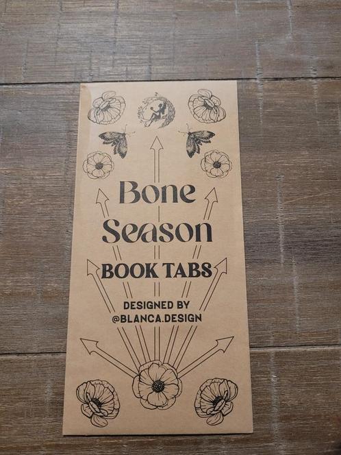 Fairyloot - Bone Season Book Tabs - Augustus 2023, Verzamelen, Boekenleggers, Nieuw, Overige onderwerpen, Ophalen of Verzenden