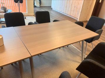 6 x Ikea Galant bureau + 5 stoelen Type Patrick - afbeelding 3 6 x Ikea Galant bureau + 5 stoelen Type Patrick - afbeelding 3