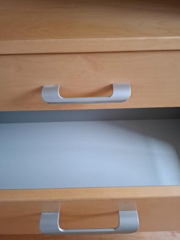 ikea effektiv roldeur hoge kast beuken 215x84x43 2 lades 3pl - afbeelding 4 ikea effektiv roldeur hoge kast beuken 215x84x43 2 lades 3pl - afbeelding 4