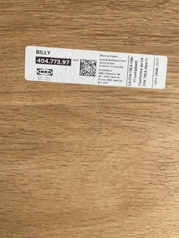 IKEA Billy Plank - Eikenhout 4 grote, 2 kleine planken - afbeelding 3 IKEA Billy Plank - Eikenhout 4 grote, 2 kleine planken - afbeelding 3