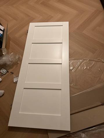PERTURA Binnendeur retro 303 opdek wit gegrond 83 x 201,5 cm