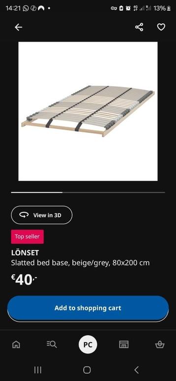 IKEA King Bed Set (180x200 cm) + Mattress + Storage Drawers - afbeelding 8 IKEA King Bed Set (180x200 cm) + Mattress + Storage Drawers - afbeelding 8