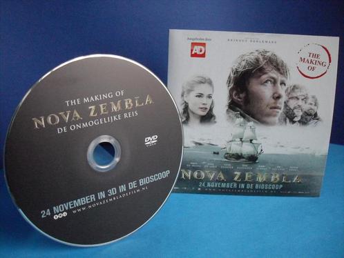 DVD The making of NOVA ZEMBLA - nieuw exemplaar, Cd's en Dvd's, Dvd's | Overige Dvd's, Nieuw in verpakking, Ophalen of Verzenden
