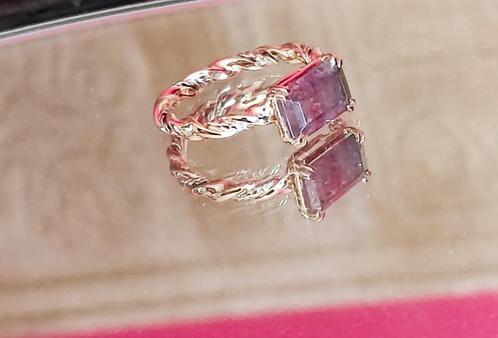 Exclusieve design ring met toermalijn 1,87ct, Sieraden, Tassen en Uiterlijk, Ringen, Zo goed als nieuw, 17 tot 18, Goud, Goud