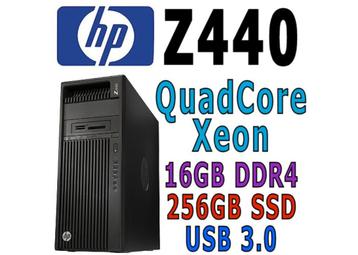 HP Z440 Workstation Xeon E5 3.6Ghz, 16GB DDR4, 256GB SSD W11