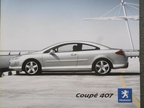 Peugeot 407 Coupe 2009 Brochure, Boeken, Auto's | Folders en Tijdschriften, Gelezen, Peugeot, Verzenden