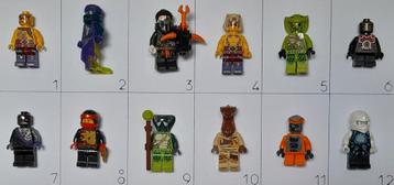Lego 12 ninjago poppetjes