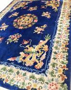 Groot Chinees tapijt handgeknoopt vloerkleed wol 350x250 cm