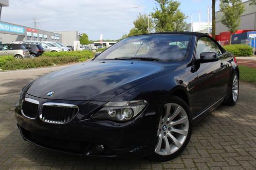 BMW 6 Serie Cabrio 630i 6 cilinder ERG MOOIE AUTO! SMG FULL, Auto's, BMW, Bedrijf, Te koop, 6-Serie, ABS, Airbags, Airconditioning