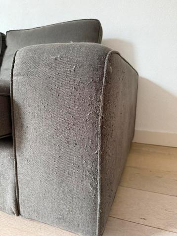 Bank IKEA KIVIK 3-zits grijsgroen inclusief hocker - afbeelding 5 Bank IKEA KIVIK 3-zits grijsgroen inclusief hocker - afbeelding 5