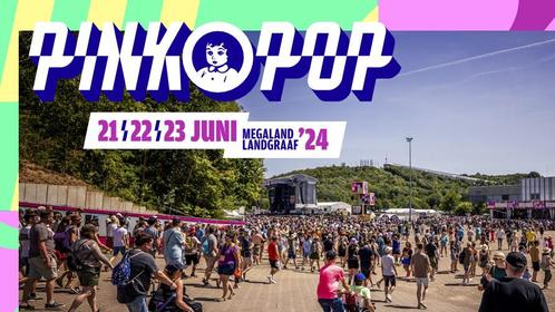 Pinkpop zondag 23 juni 2024 3 tickets, Tickets en Kaartjes, Evenementen en Festivals, Drie personen of meer