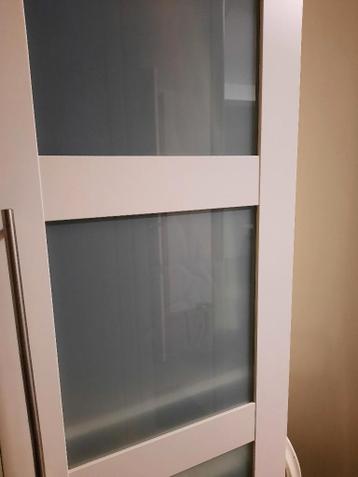 IKEA PAX BERGSBO kastdeur. frosted glas/wit 50x229 cm - afbeelding 1 IKEA PAX BERGSBO kastdeur. frosted glas/wit 50x229 cm - afbeelding 1