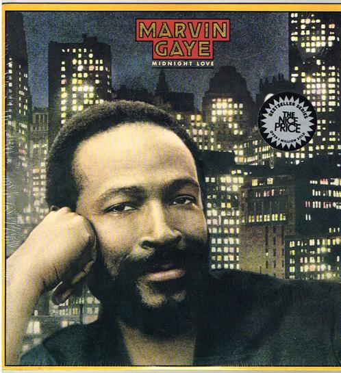 Marvin Gaye : " midnight love " USA LP - 1982, Cd's en Dvd's, Vinyl | R&B en Soul, Gebruikt, Soul of Nu Soul, 1980 tot 2000, 12 inch