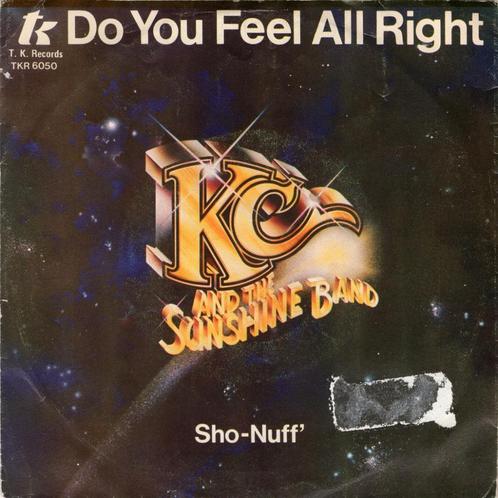 KC & THE SUNSHINE BAND  -  Do you feel all right, Cd's en Dvd's, Vinyl Singles, Gebruikt, Single, Pop, 7 inch, Verzenden