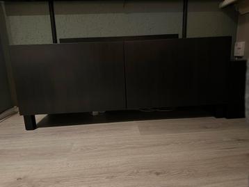 IKEA Malm TV Meubel - Zwartbruin - afbeelding 1 IKEA Malm TV Meubel - Zwartbruin - afbeelding 1