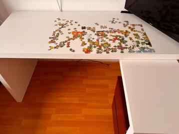 Ikea MALM Bureau met uittrekbaar blad, wit, 151x65 cm - afbeelding 4 Ikea MALM Bureau met uittrekbaar blad, wit, 151x65 cm - afbeelding 4