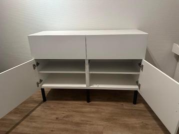 Besta dressoir/kast/opbergcombi wit 120x76x42 - afbeelding 4 Besta dressoir/kast/opbergcombi wit 120x76x42 - afbeelding 4