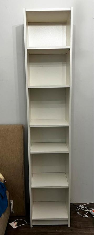 Ikea BILLY Bookcase, white, 40x39x202 cm - afbeelding 2 Ikea BILLY Bookcase, white, 40x39x202 cm - afbeelding 2