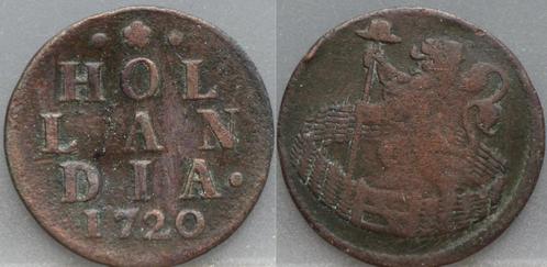 Duit Holland 1720, Postzegels en Munten, Munten | Nederland, Losse munt, Overige waardes, Vóór koninkrijk, Verzenden