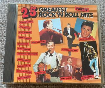 CD 25 Greatest Rock 'n Rolls Hits Part IV