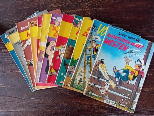 Lucky Luke Diverse nette exemplaren tussen nr. 4 en nr. 30, Boeken, Stripboeken, Gelezen, Ophalen