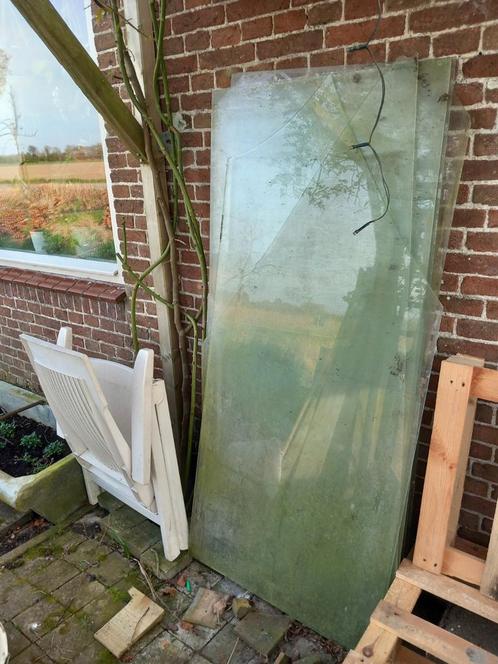 gebruikte kasramen/ tuindersglas, Tuin en Terras, Kweekspullen, Gebruikt, Ophalen of Verzenden