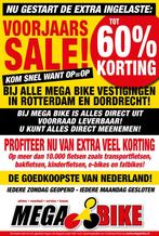 E-BIKES  VANAF 699 EURO BIJ MEGA BIKE