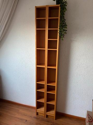 Twee Billy cd kasten van Ikea - afbeelding 1 Twee Billy cd kasten van Ikea - afbeelding 1