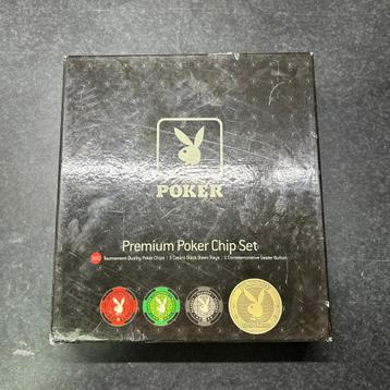 PLAYBOY premium poker chip set (2007) €35,- vaste prijs