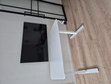 Ikea zit/sta bureau, Trotten onderstel, Bekant blad 120x80cm - afbeelding 2 Ikea zit/sta bureau, Trotten onderstel, Bekant blad 120x80cm - afbeelding 2