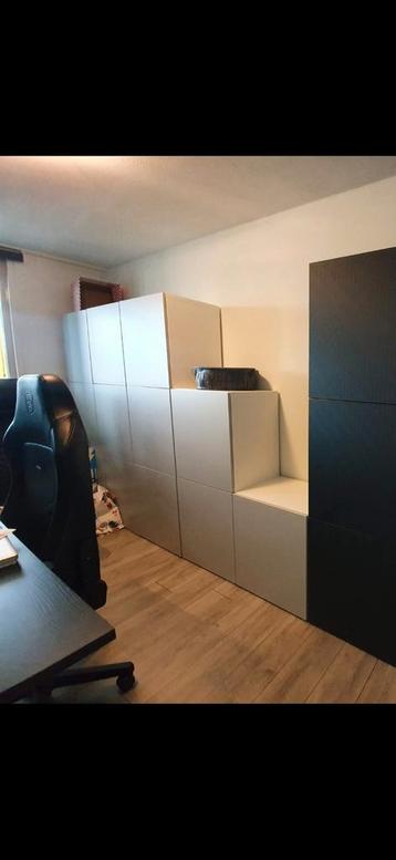 Ikea Besta Kasten - 3x Compleet + Extra - afbeelding 1 Ikea Besta Kasten - 3x Compleet + Extra - afbeelding 1