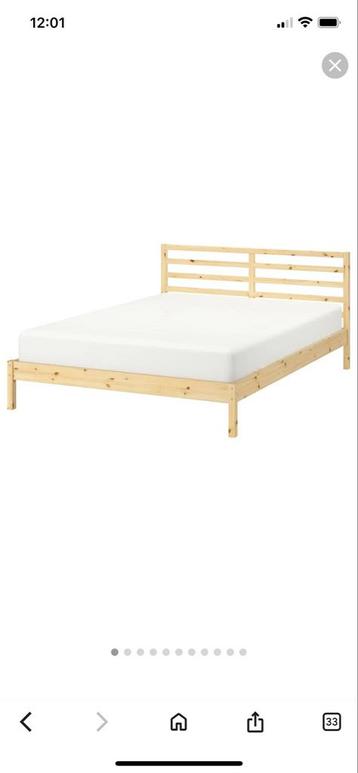 TARVA Bedframe 160x200 - Zonder lattenbodem/matras - afbeelding 4 TARVA Bedframe 160x200 - Zonder lattenbodem/matras - afbeelding 4