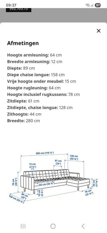 Landskrona hoekbank - afbeelding 4 Landskrona hoekbank - afbeelding 4