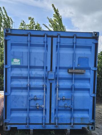 Zeecontainers, opslagcontainers 20ft te huur.