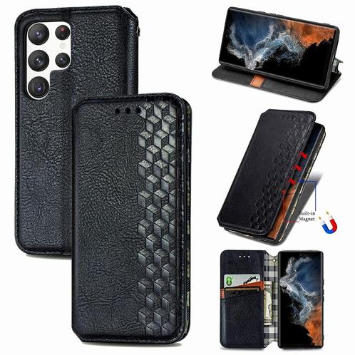 Luxe PU Lederen Wallet Case Set voor Galaxy S23 Ultra _Zwart, Telecommunicatie, Mobiele telefoons | Hoesjes en Frontjes | Samsung