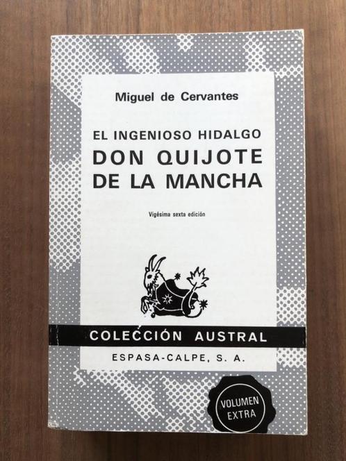 Boek: El Ingenioso Hidalgo Don Quijote de la Mancha (Spaans), Boeken, Taal | Spaans, Gelezen, Ophalen of Verzenden