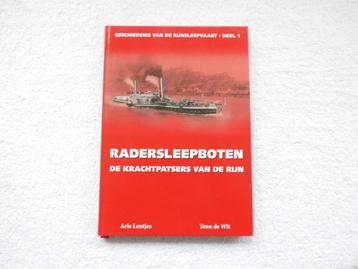 Radersleepboten, de krachtpatsers van de Rijn. Arie Lentjes.