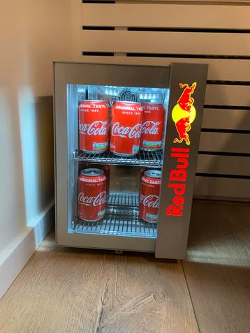 Redbull koelkast Red bull baby cooler met LED -  ZGAN 