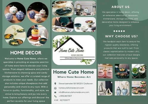 Home Cute Home - Home Decors, Huis en Inrichting, Woonaccessoires | Vazen, Nieuw, Aardewerk of Porselein, Ophalen of Verzenden