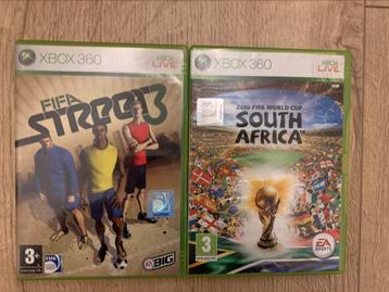 Fifa South Afrika 2010 & Fifa Street 3, Xbox spellen, xbox
