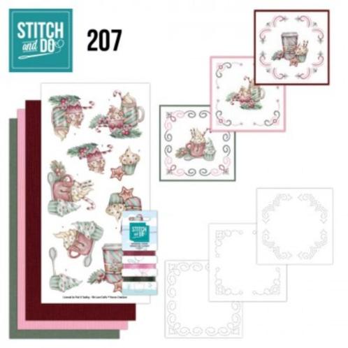 Stitch and Do 207 Yvonne Creations World of Christmas STDO20, Hobby en Vrije tijd, Kaarten | Zelf maken, Nieuw, Overige typen