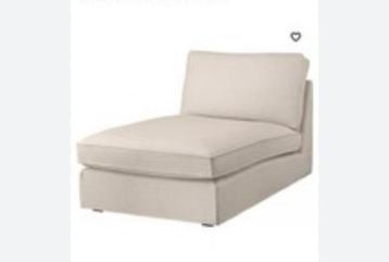 Hoes voor Ikea Kivik chaise longue Hillared beige - afbeelding 2 Hoes voor Ikea Kivik chaise longue Hillared beige - afbeelding 2