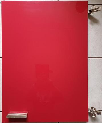 Ikea Faktum enkele deuren/frontjes en paneel, rood hoogglans - afbeelding 3 Ikea Faktum enkele deuren/frontjes en paneel, rood hoogglans - afbeelding 3