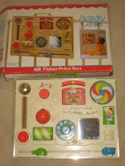 Fisher Price activity center orginele doos Vintage 1970/'80, Kinderen en Baby's, Speelgoed | Fisher-Price, Zo goed als nieuw, Ophalen of Verzenden