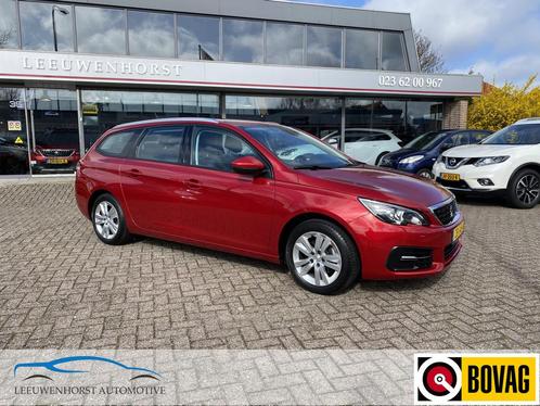 Peugeot 308 SW 1.2 PureTech Active, leer/stof, navi, DAB, LE, Auto's, Peugeot, Bedrijf, Te koop, ABS, Airbags, Airconditioning