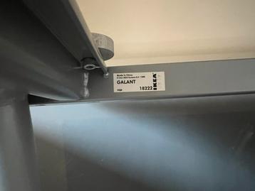 2x IKEA Galant Glazen Bureau 160x80 - afbeelding 4 2x IKEA Galant Glazen Bureau 160x80 - afbeelding 4